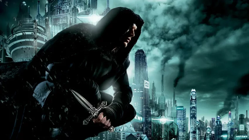 Bannière du film Priest réalisé par Scott Charles Stewart avec Paul Bettany.