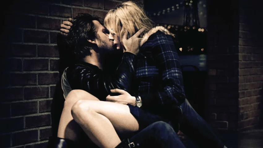 Bannière du film de 2011, Blue Valentine, réalisé par Derek Cianfrance avec Ryan Gosling et Michelle Williams.