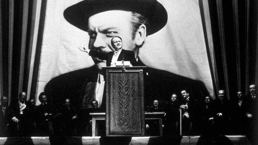 Photo du film Citizen Kane avec Orson Welles