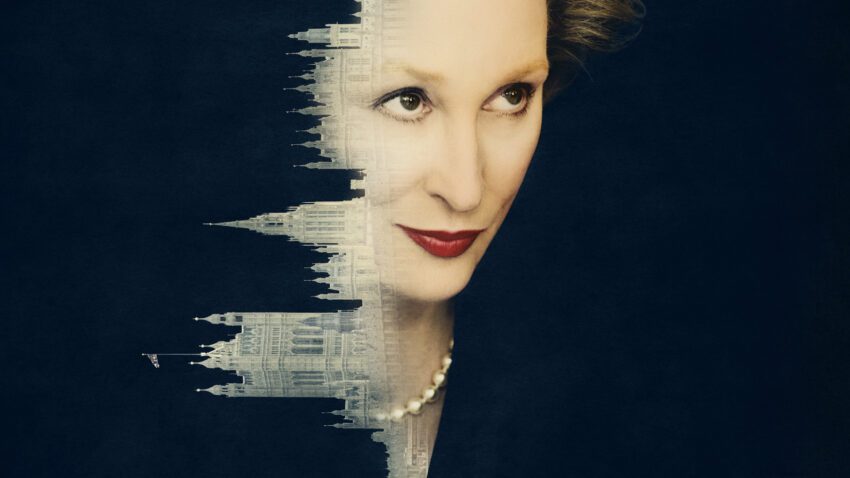 Bannière du film La Dame de fer avec Meryl Streep