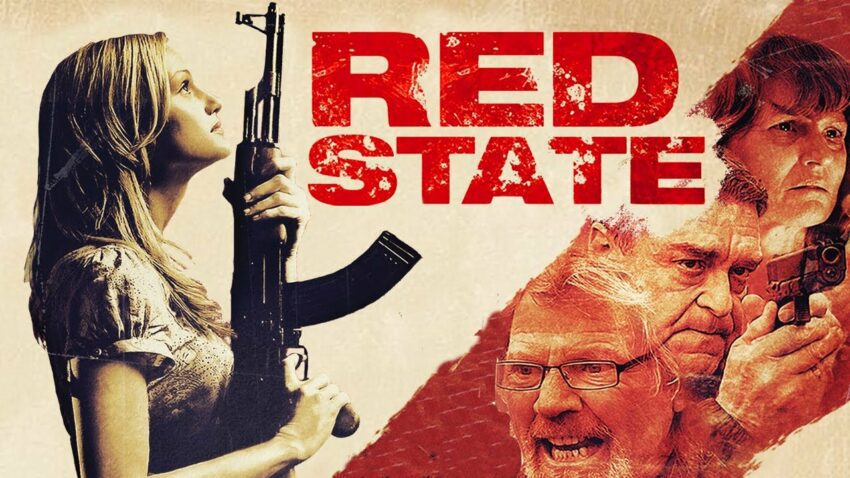 Bannière du film Red State écrit et réalisé par Kevin Smith