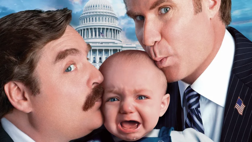 Bannière du film Moi, député avec Will Ferrell et Zach Galifianaki.