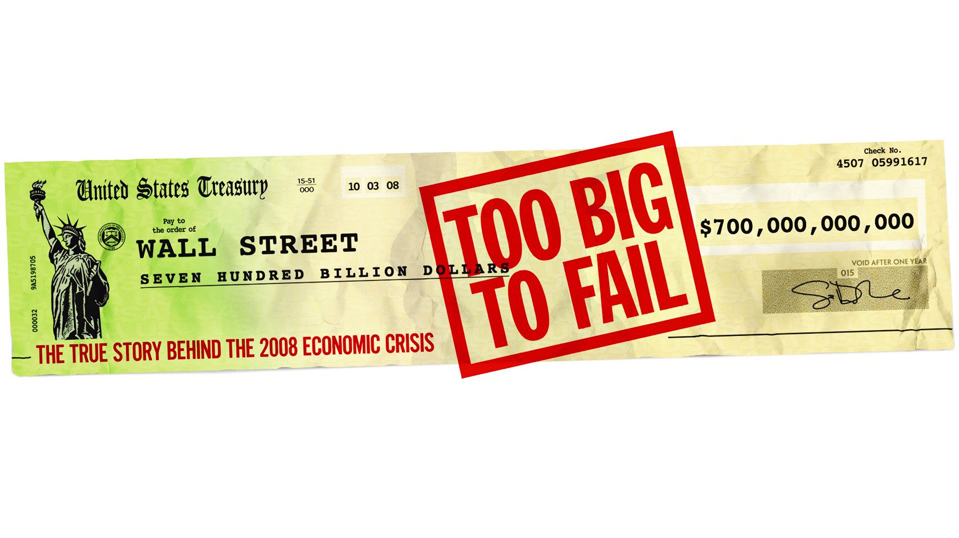 Critique Too Big to Fail Mais que fait le gouvernement