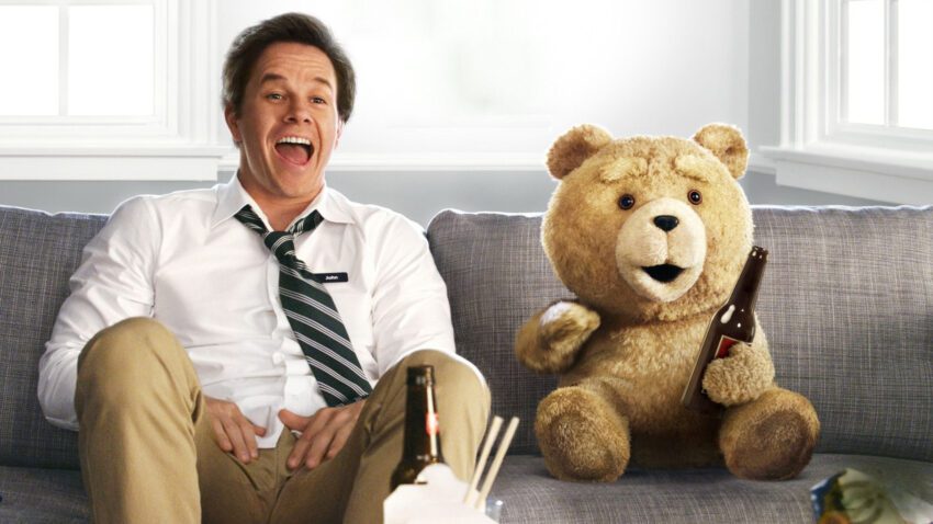 Bannière du film Ted réalisé par Seth MacFarlane avec Mark Wahlberg