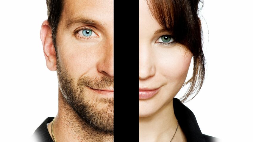 Bannière du film Happiness Therapy de David O. Russell avec Bradley Cooper et Jennifer Lawrence