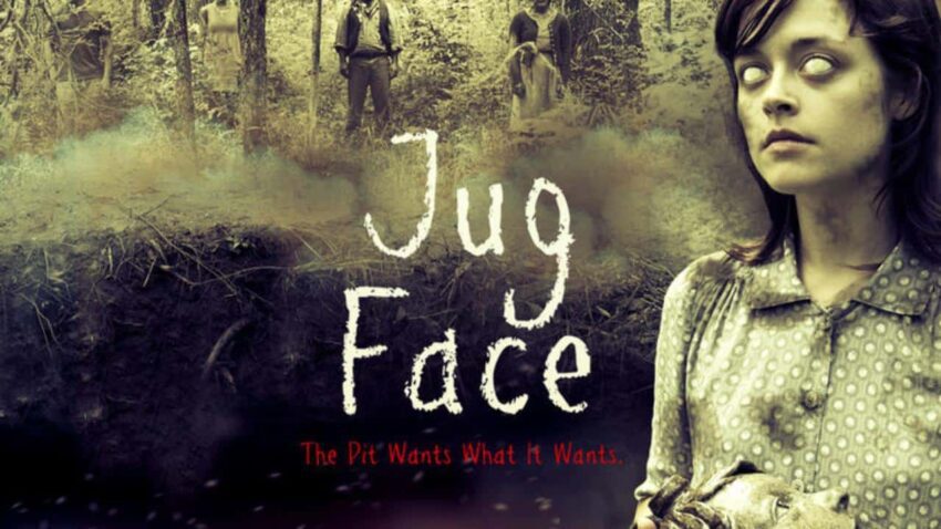 Bannière du film Jug Face écrit et réalisé par Chad Crawford Kinkle