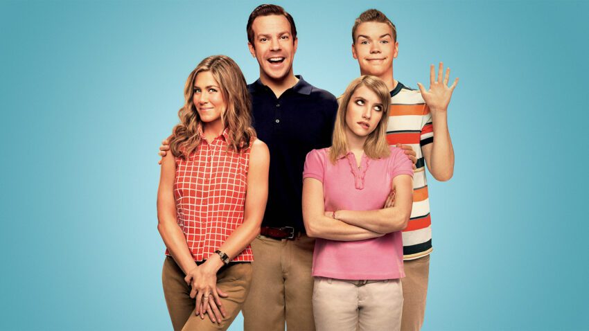 Bannière du film Les Miller, une famille en herbe réalisé par Rawson Marshall Thurber avec Jennifer Aniston et Jason Sudeikis