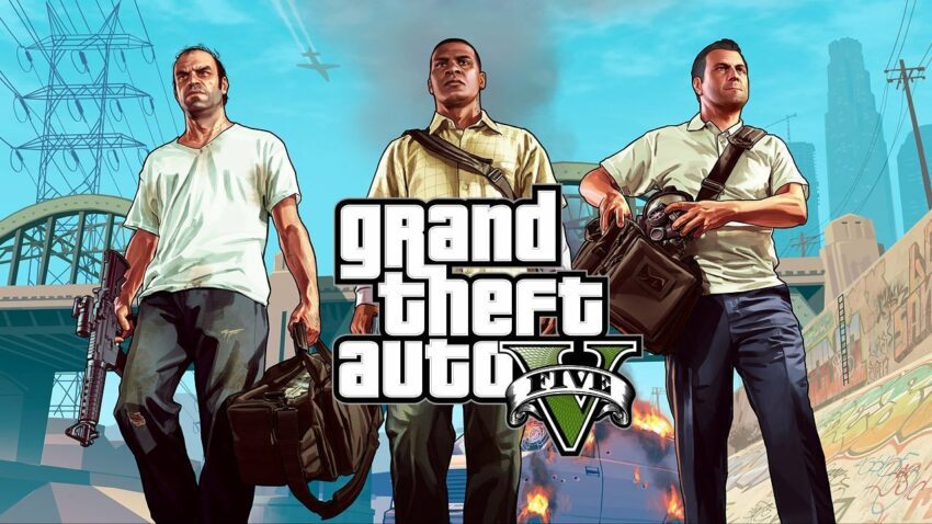 Bannière de Grand Theft Auto V