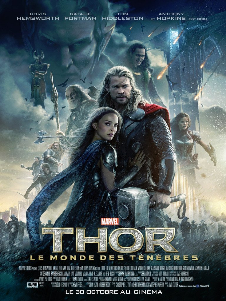 Affiche française du film Thor : Le Monde des ténèbres