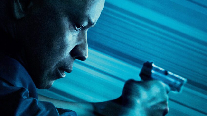 Bannière du film Equalizer réalisé par Antoine Fuqua avec Denzel Washington