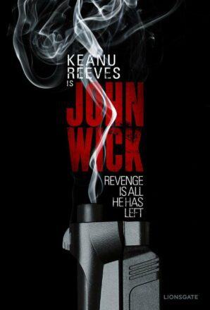 Poster teaser du film John Wick réalisé par David Leitch et Chad Stahelski avec Keanu Reeves