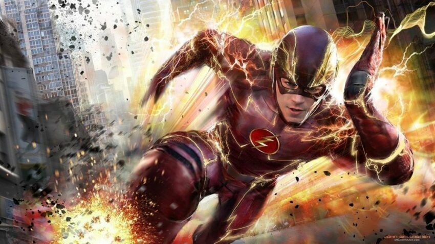 Art de la saison 1 de la série The Flash