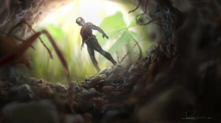 Concept Artwork de Rodney Fuentebella pour le film Ant-Man