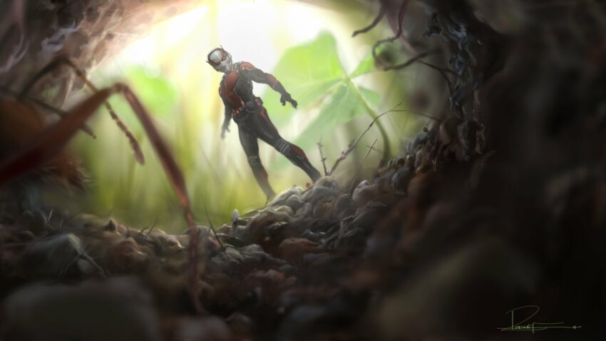 Concept Artwork de Rodney Fuentebella pour le film Ant-Man
