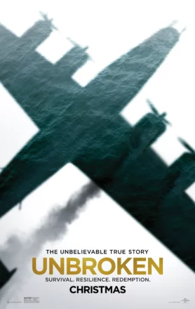 Poster teaser du film Invincible réalisé par Angelina Jolie.