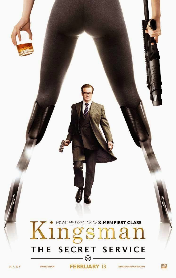 Poster de Kingsman: Services secrets avec Colin Firth