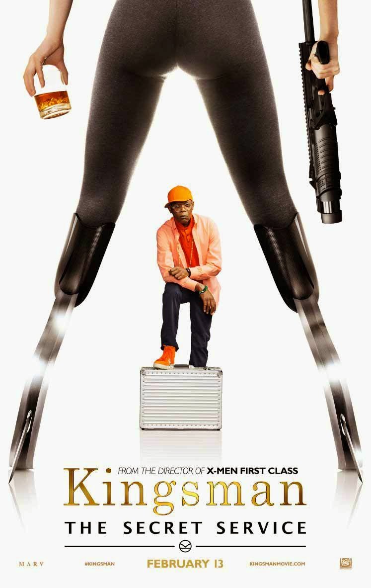 Poster du film Kingsman: Services secrets avec Samuel L. Jackson