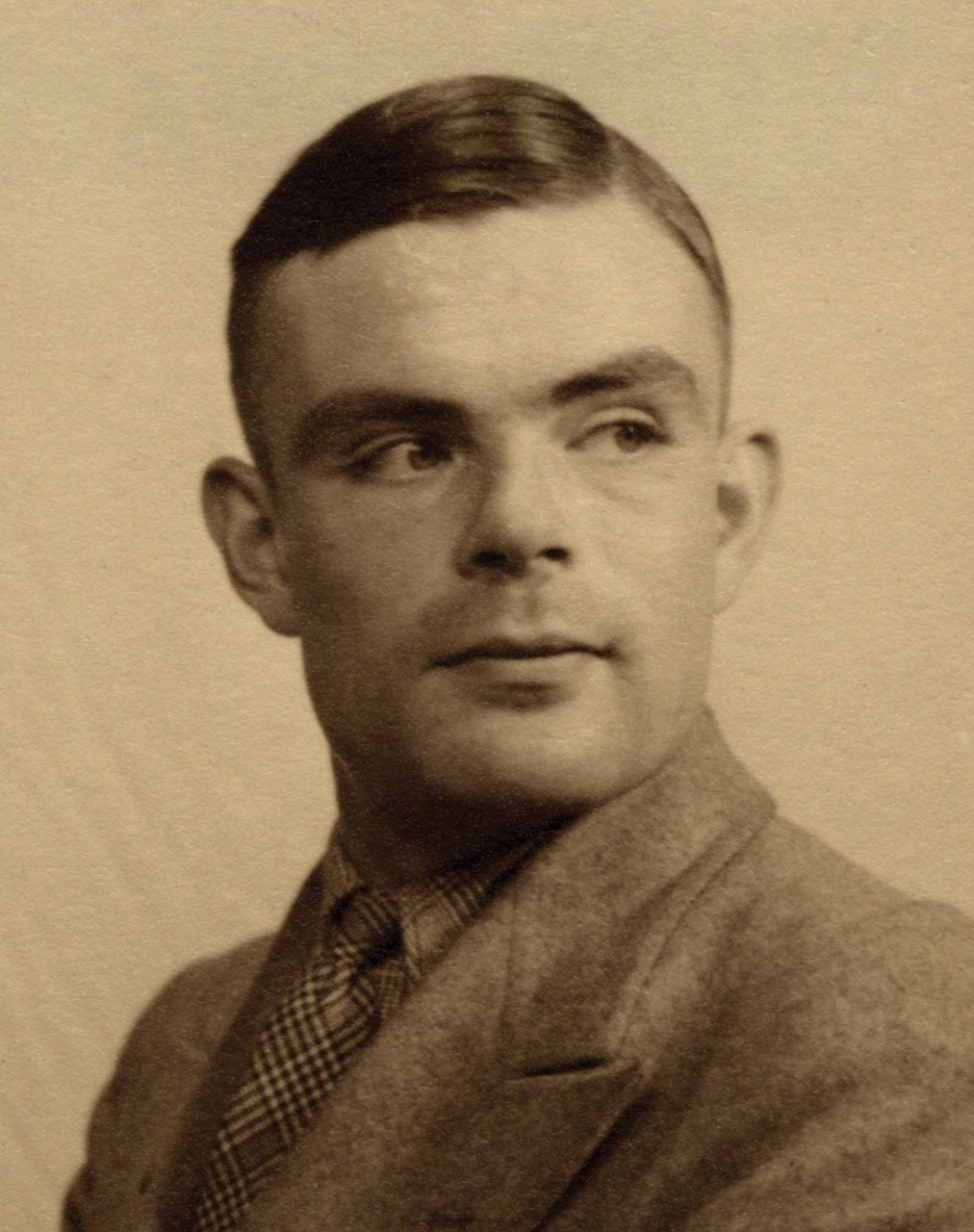 Photo du vrai Alan Turing, dont l'histoire est contée dans Imitation Game