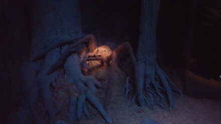 Photo d'Harry Potter : L'exposition à la Cité du cinéma avec une araignée géante