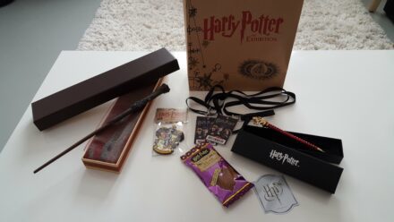Photo des goodies d'Harry Potter : L'exposition à la Cité du cinéma
