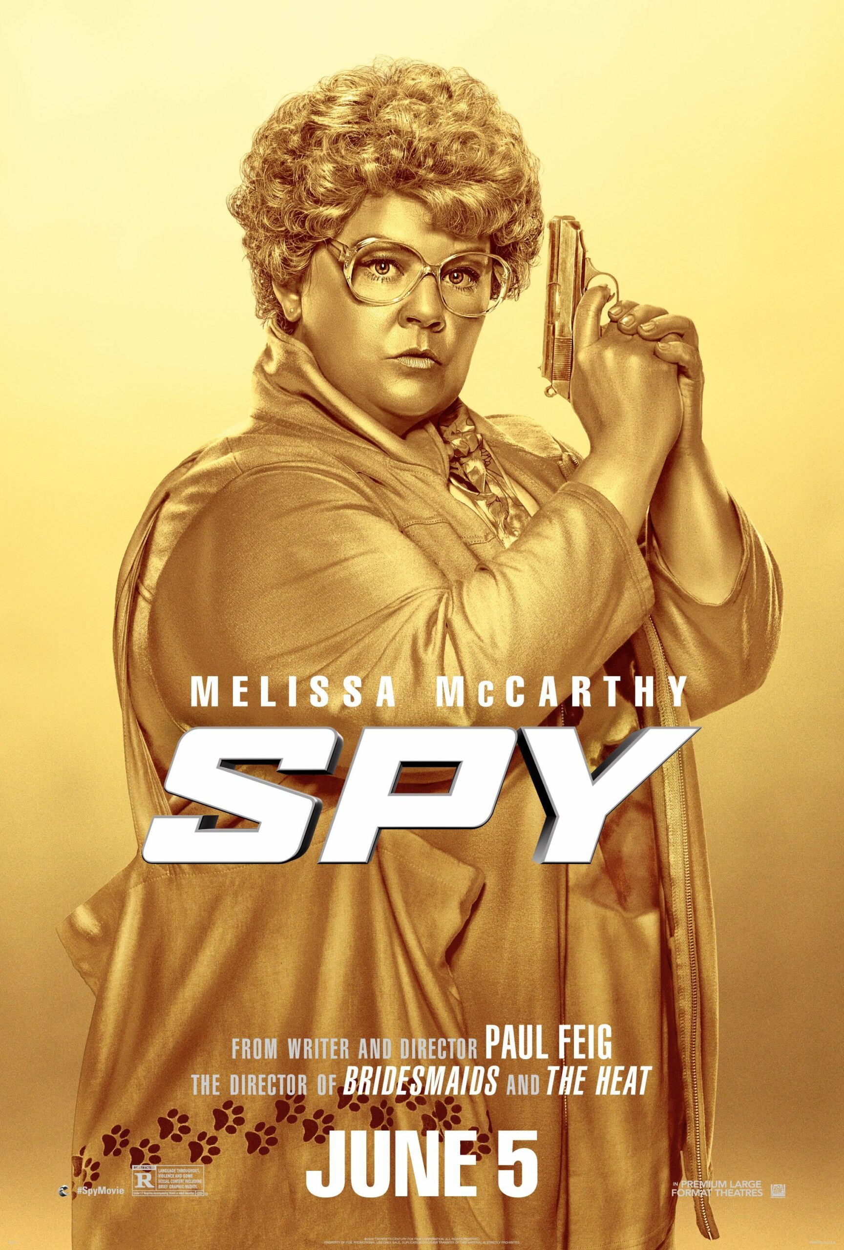 Poster du film Spy écrit et réalisé par Paul Feig avec Melissa McCarthy