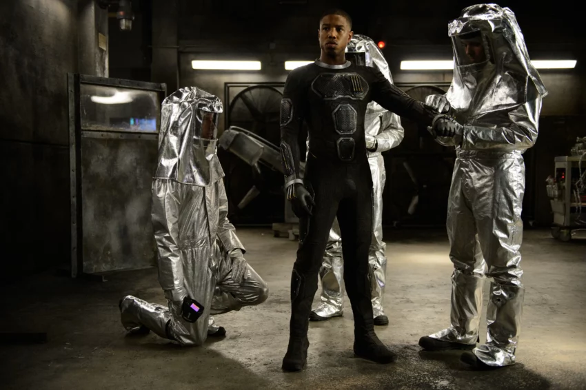 Photo du film Les Fant4stiques réalisé par Josh Trank, sur un scénario de Simon Kinberg, avec Michael B. Jordan