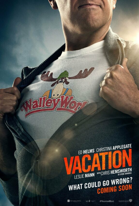 Poster teaser du film Vive les vacances écrit et réalisé par John Francis Daley, Jonathan M. Goldstein avec Ed Helms