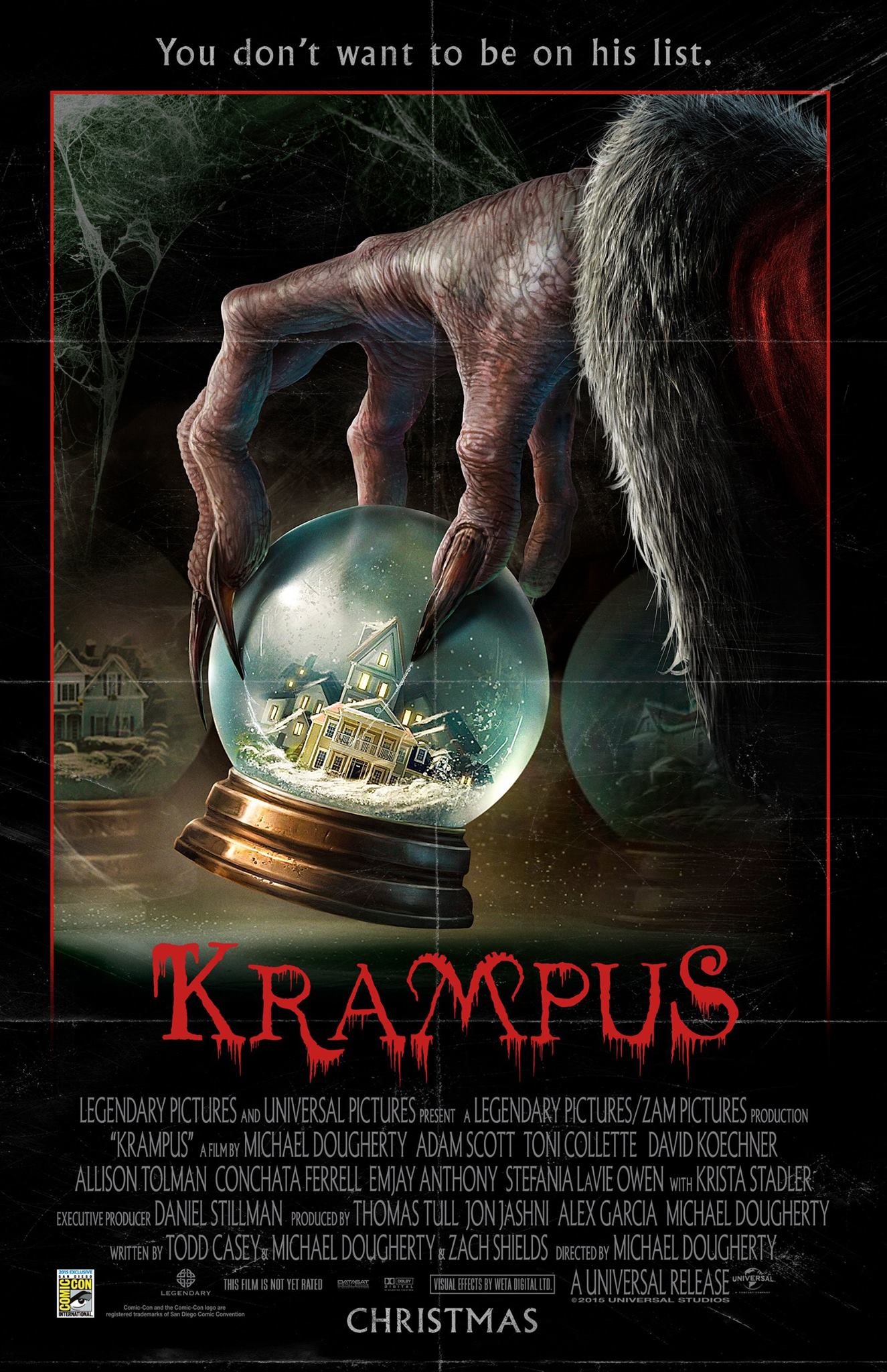Poster du film Kramprus réalisé par Michael Dougherty