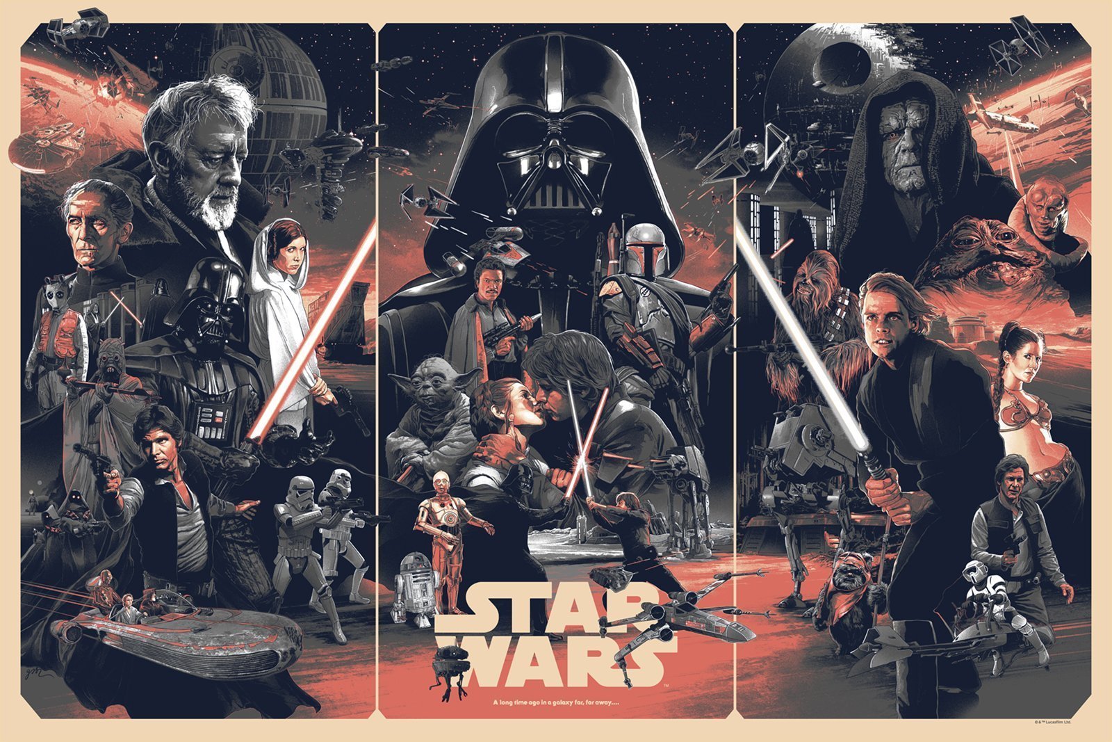 Poster de Star Wars par Grzegorz Domaradzki