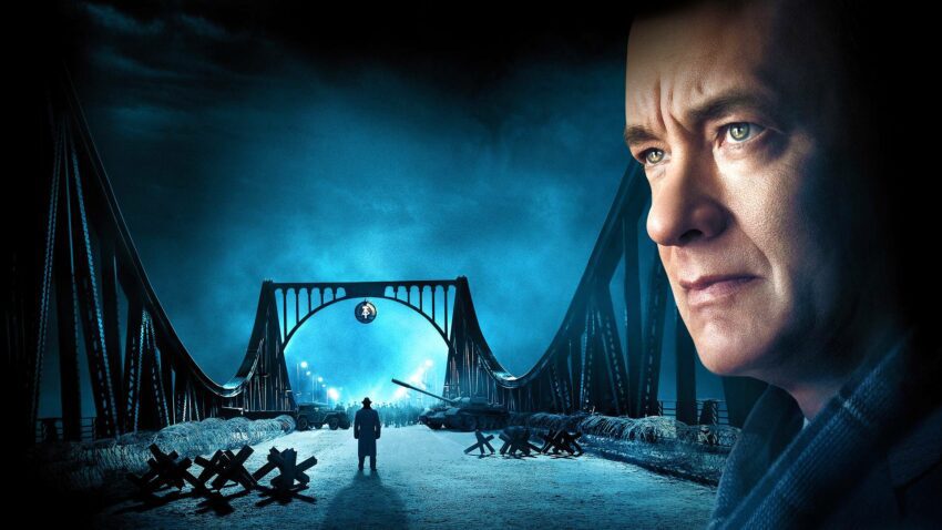Bannière du film Le Pont des Espions réalisé par Steven Spielberg avec Tom Hanks