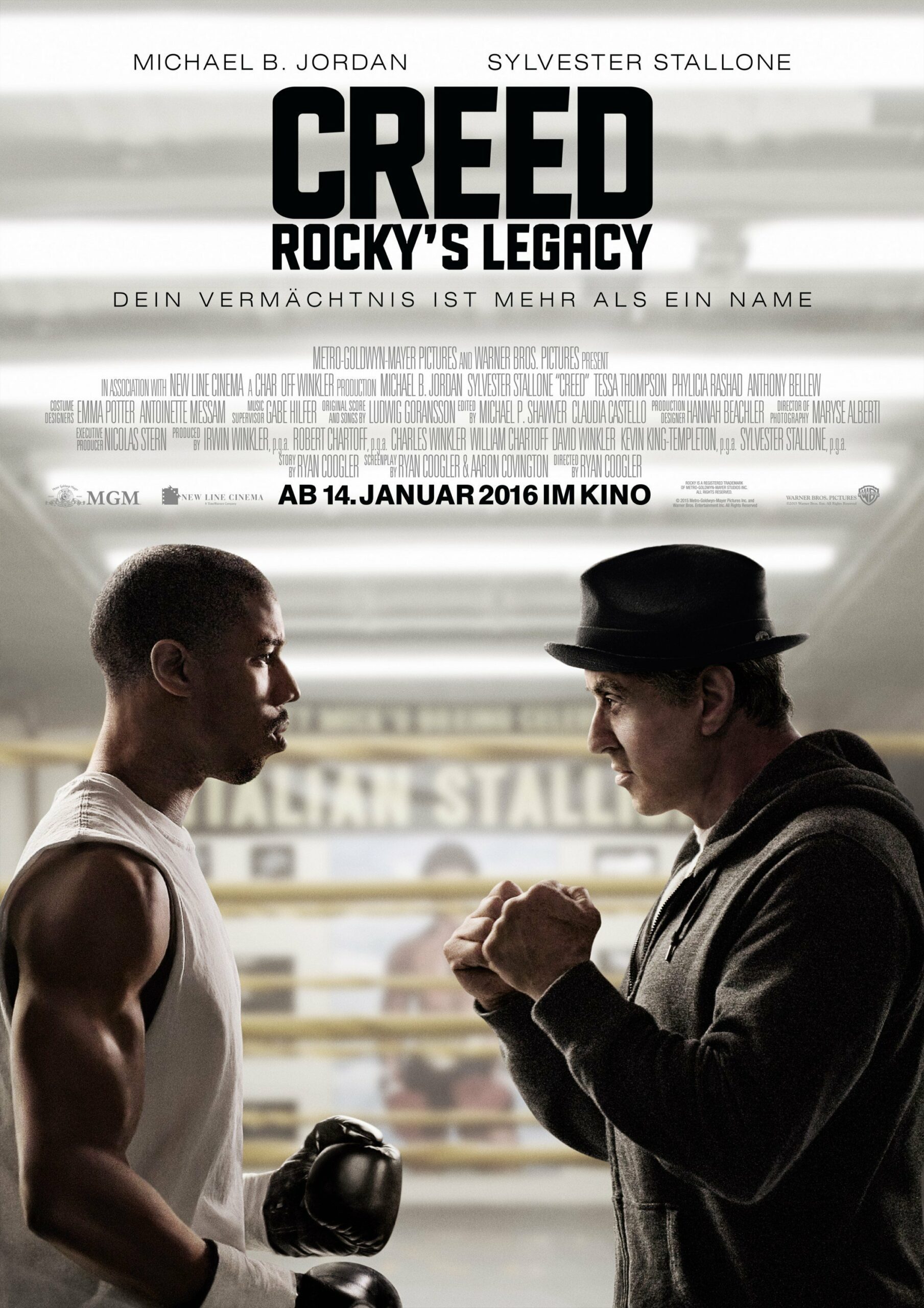 Poster de Creed : L'Héritage de Rocky Balboa réalisé par Ryan Coogler