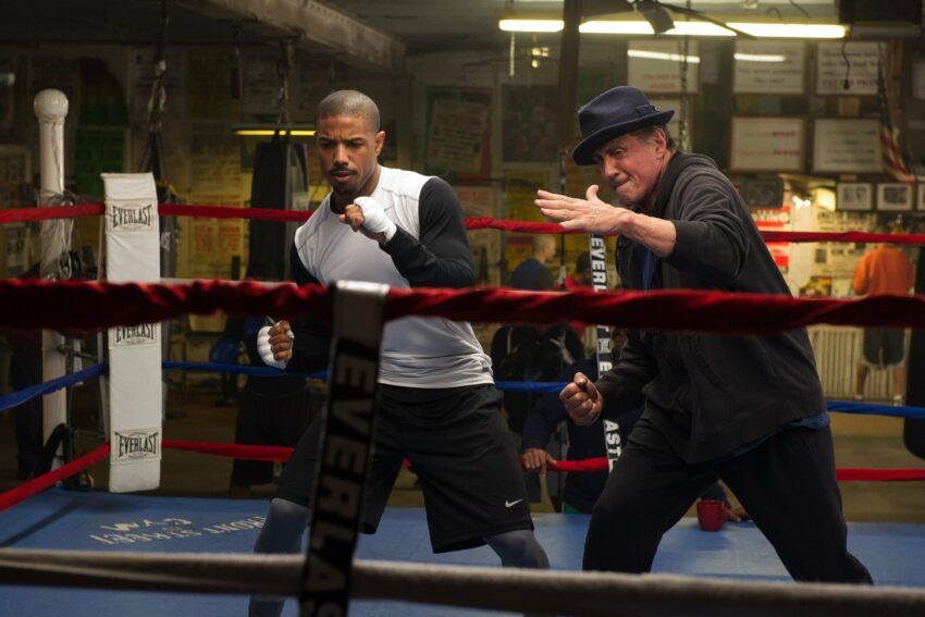 Photo de Creed: L’Héritage de Rocky Balboa avec Michael B. Jordan et Sylvester Stallone