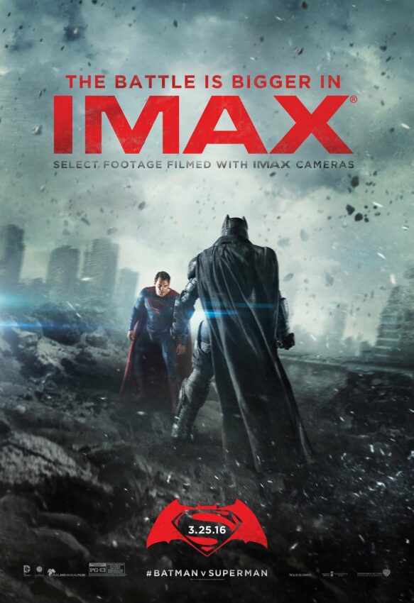 Poster IMAX de Batman v Superman: Dawn of Justice