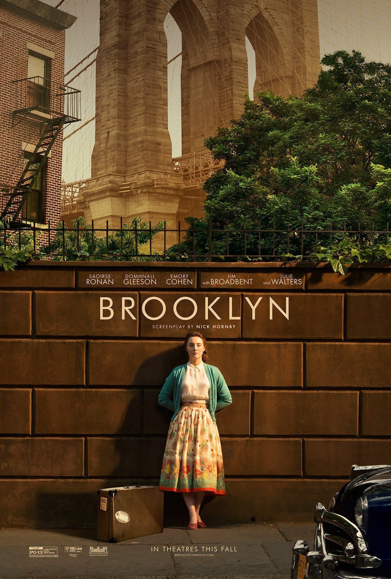 Poster du film Brooklyn réalisé par John Crowley avec Saoirse Ronan