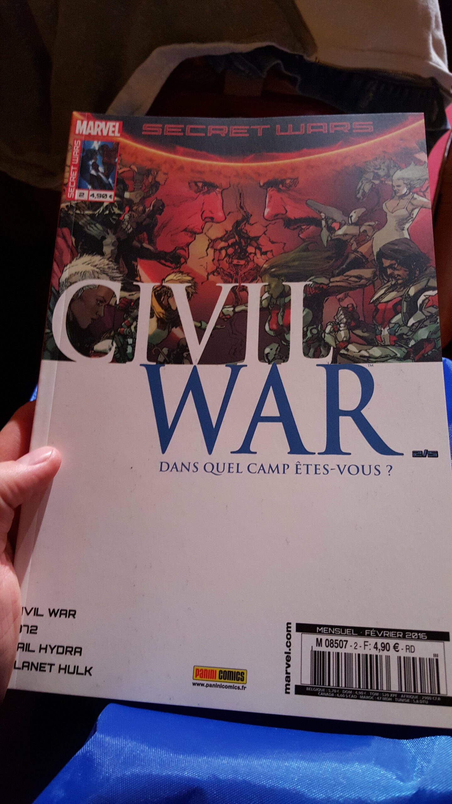 Photo de l'avant-première française au Grand REX de Captain America: Civil War