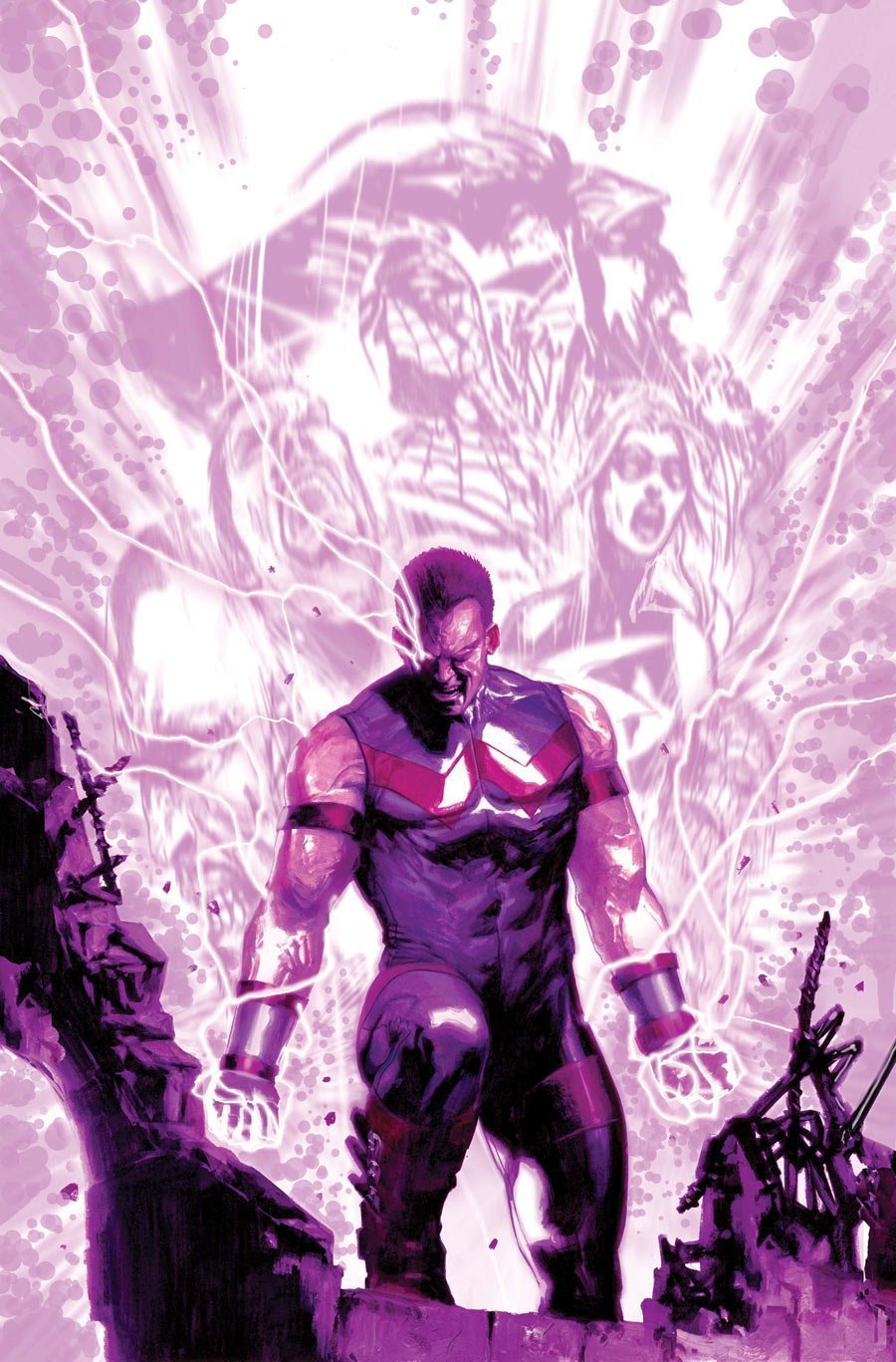 Couverture sans texte de New Avengers Annual Vol 2 1 avec Wonder Man