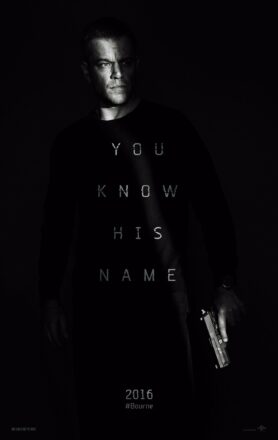 Poster teaser de Jason Bourne avec la tagline You know his name