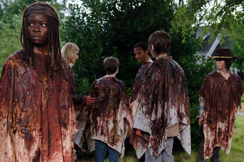 Photo de la saison 6 de The Walking Dead avec Michonne