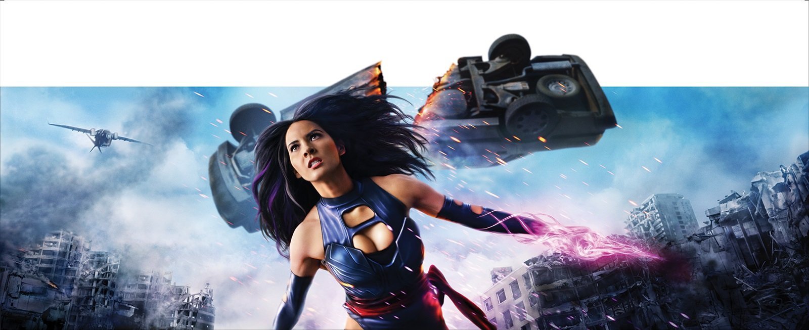 Bannière du film X-Men: Apocalypse avec Psylocke