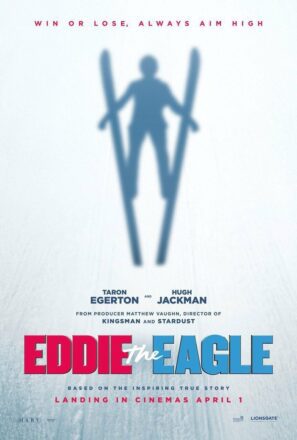Poster teaser du film Eddie the Eagle réalisé par Dexter Fletcher