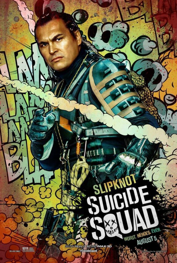 Poster personnage de Suicide Squad avec Slipknot