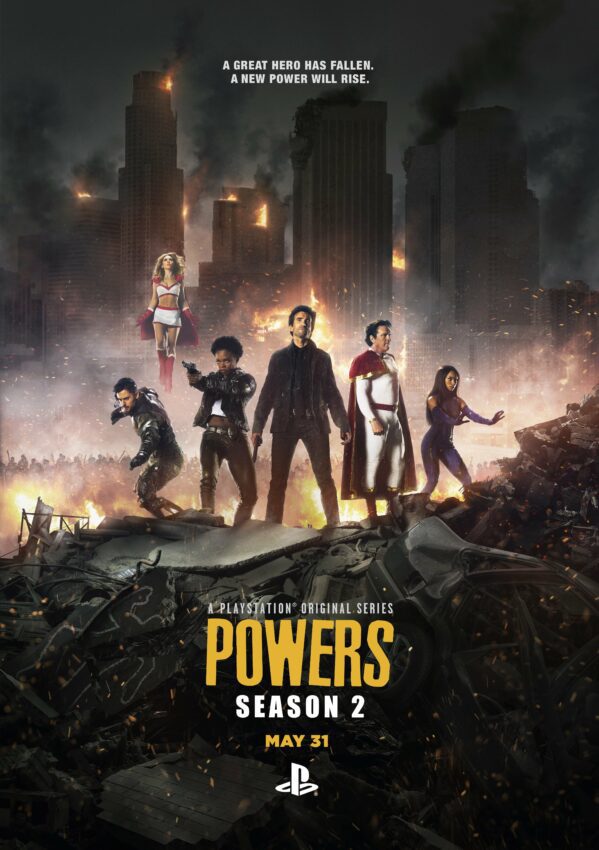 Poster de la saison 2 de Powers