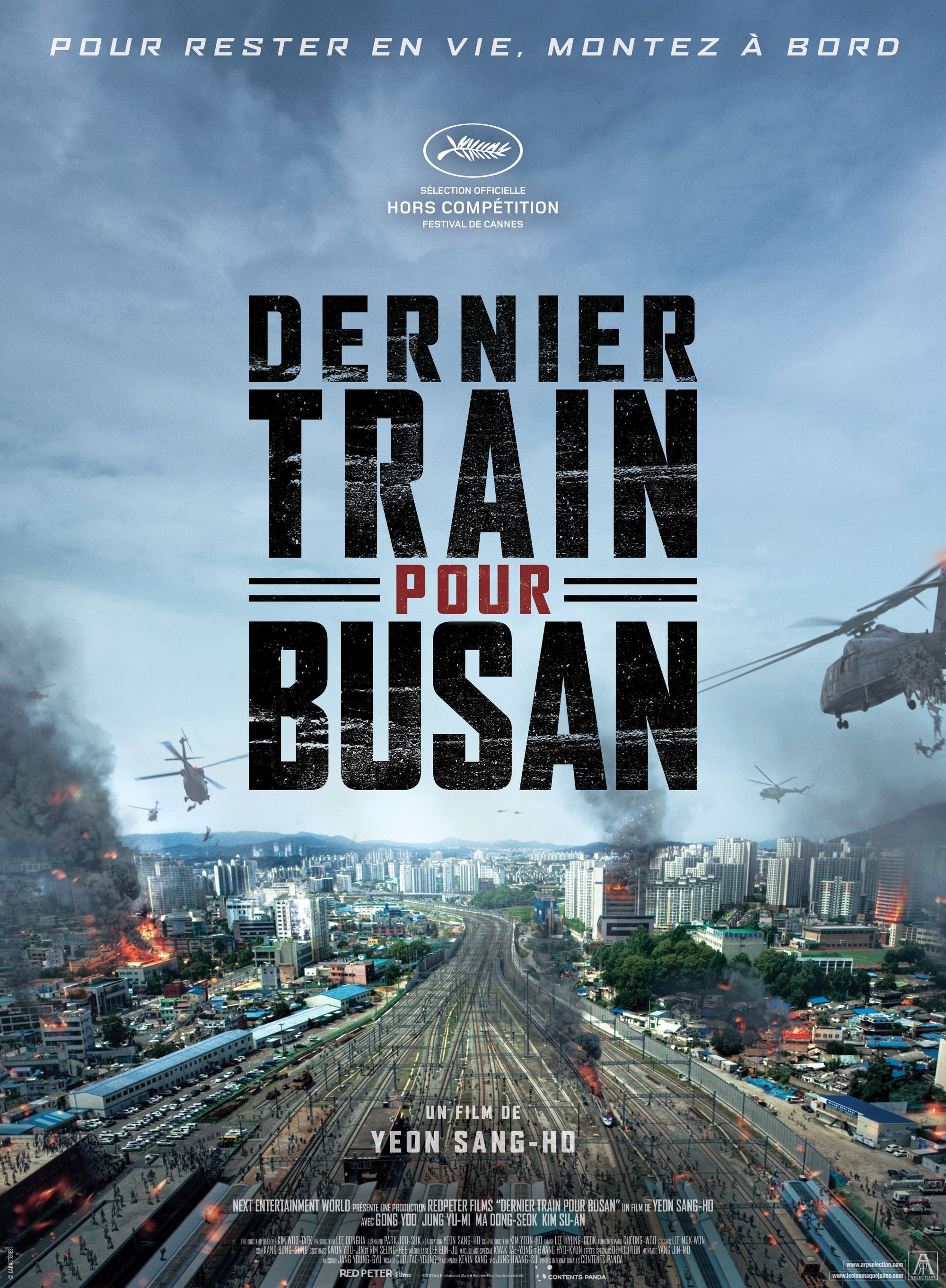 Affiche française du film Dernier Train pour Busan