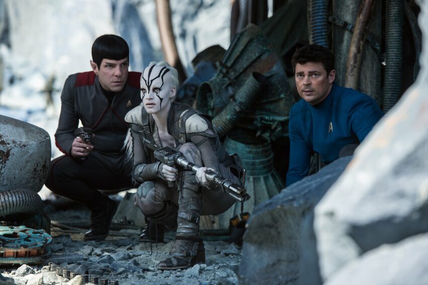 Photo de Star Trek Sans Limites avec Quinto, Boutella et Urban