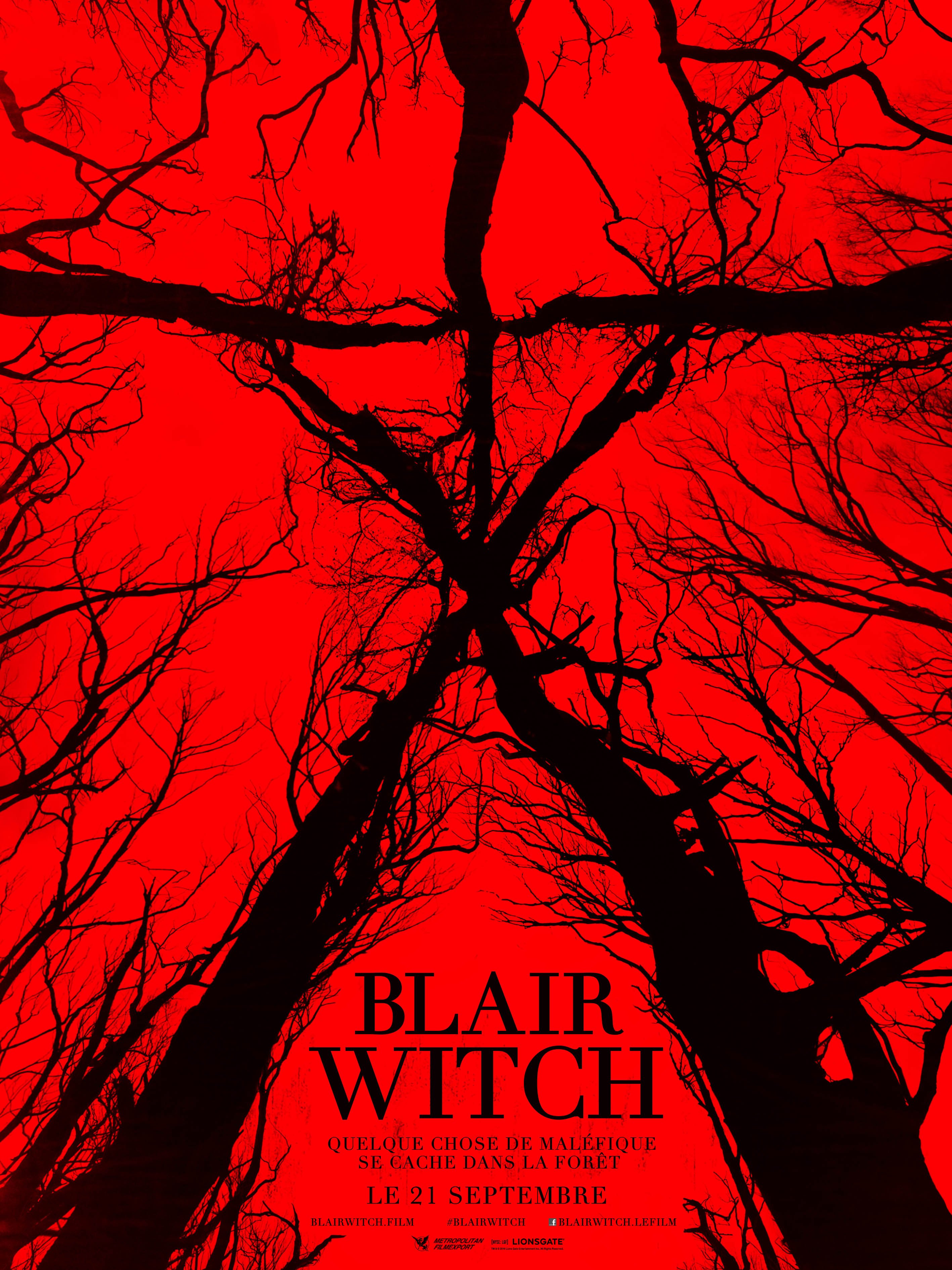 Affiche française du film Blair Witch réalisé par Adam Wingard