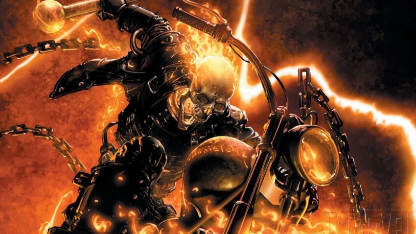 Fond d'écran de Ghost Rider 1 par Garth Ennis et Clayton Crain