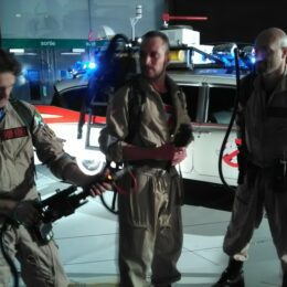 Photo de cosplayers Ghostbusters