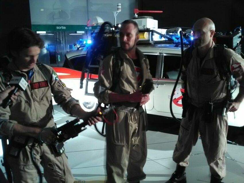Photo de cosplayers Ghostbusters