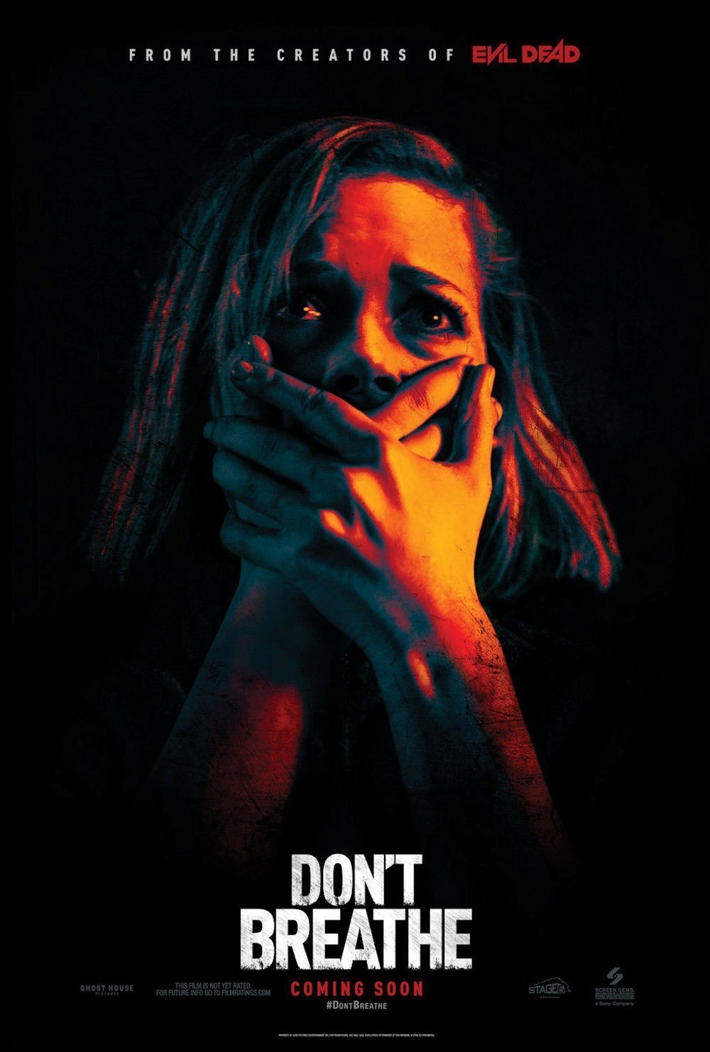 Poster teaser de Don’t Breathe: La Maison des ténèbres