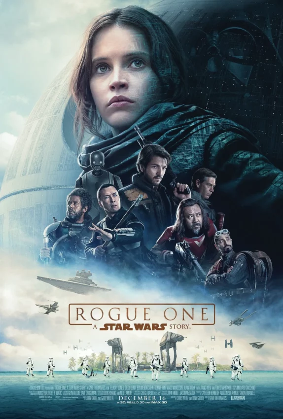 Poster final de Rogue One: A Star Wars Story.